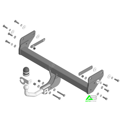 Фаркоп Geely Monjaro I 2022- , арт.94206A