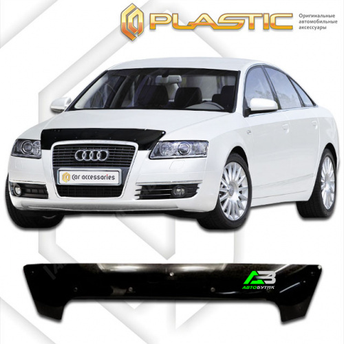 Дефлектор капота Ca-Plastic для Audi A6, арт.CA-348