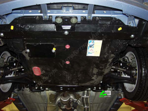 Защита картера двигателя и КПП SHERIFF для Suzuki Aerio, Сталь 2 мм, арт. 