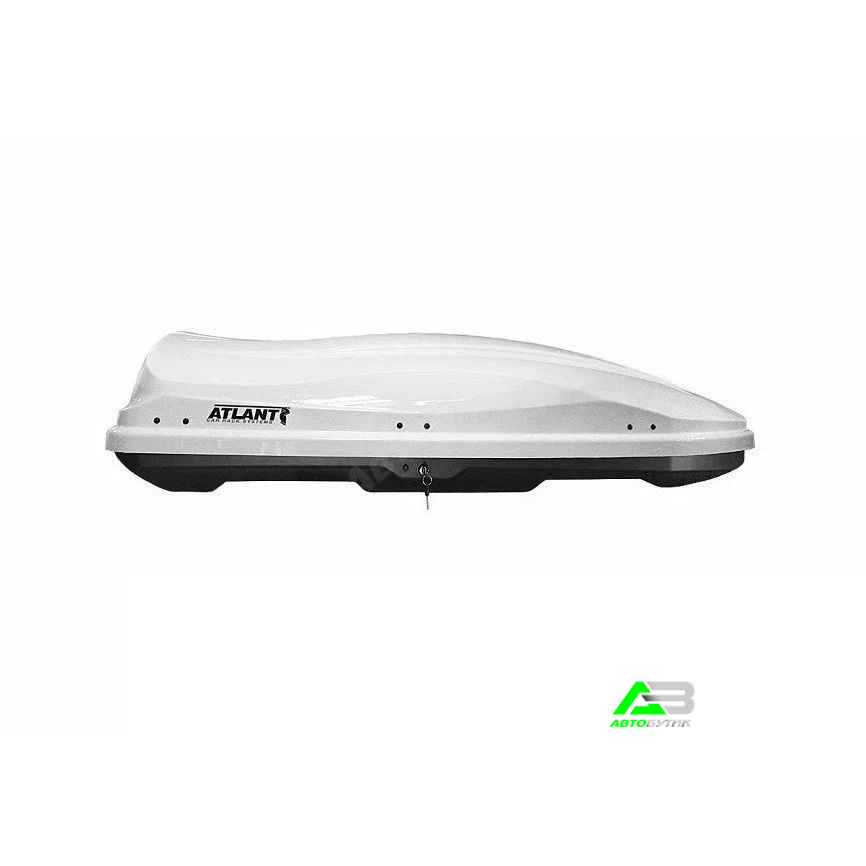Автобокс Atlant Diamond 500 л. белый глянцевый 2200х800х440 арт. 8599