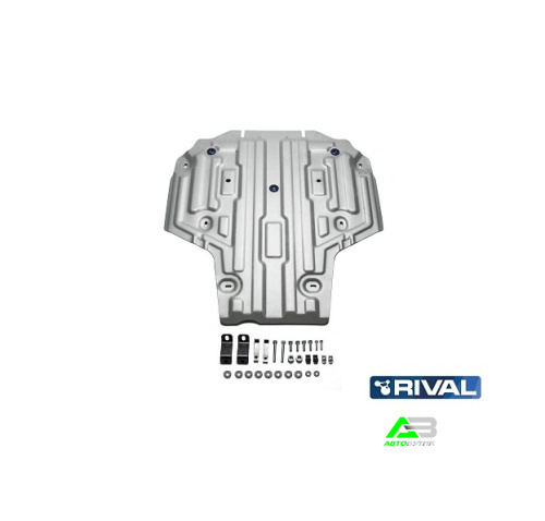 Защита КПП Rival для Audi A5, Алюминий 3 мм, арт. 33303351