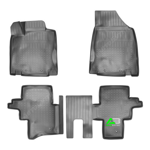 Коврики в салон Norplast Nissan Pathfinder  (R52) 2012-2016, арт. NPA11C61454