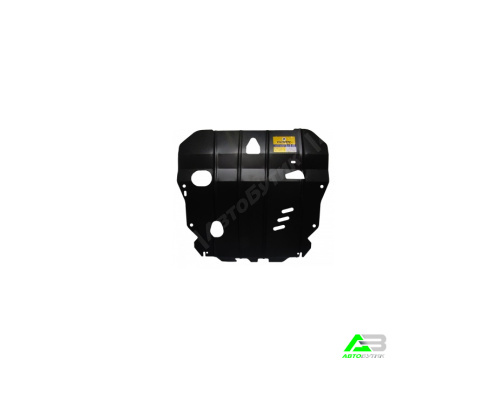 Защита картера двигателя и КПП Motodor для Hyundai Coupe, Сталь 2 мм, арт. 00927