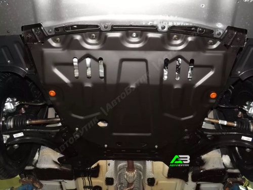Защита картера двигателя и КПП ALFeco для Toyota RAV4, Сталь 2 мм, арт. ALF2499st