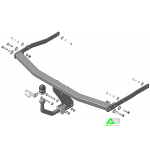 Фаркоп Renault Megane II 2002-2006 , арт.91708-A