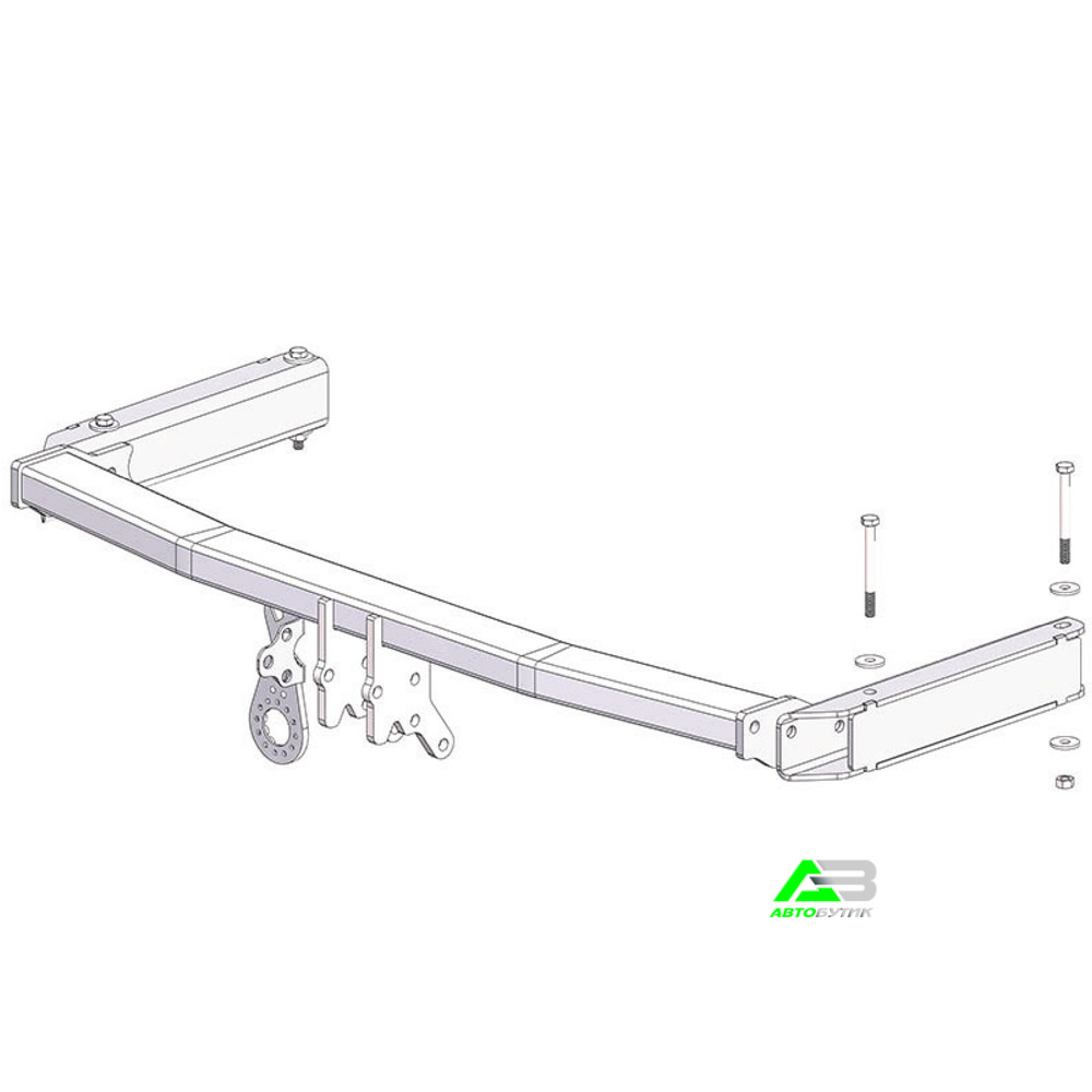 Фаркоп Audi A6 (C6) 2004-2008 Седан кроме S-line WESTFALIA Арт. 305565600001