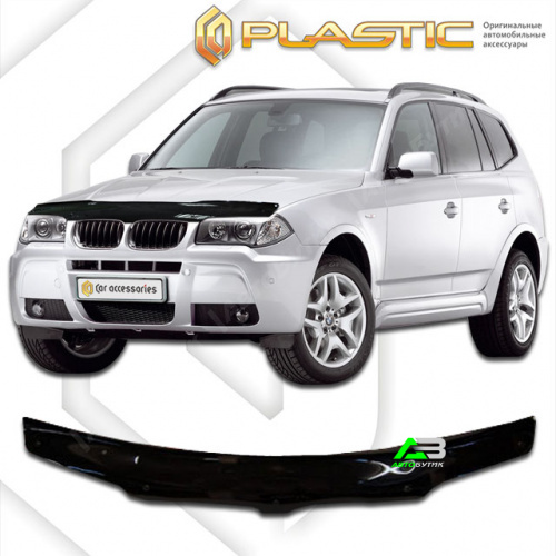 Дефлектор капота Ca-Plastic для BMW X3, арт.CA-189