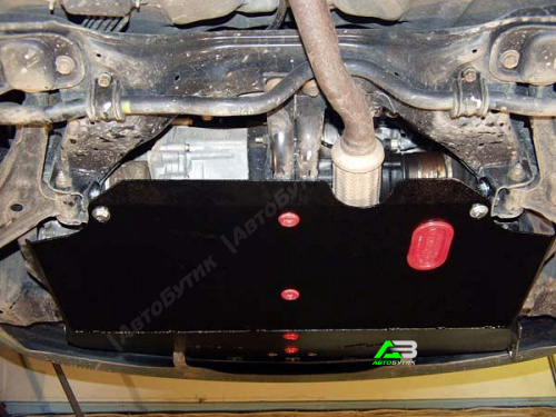 Защита картера двигателя и КПП SHERIFF для Nissan Presea, Сталь 2 мм, арт. 
