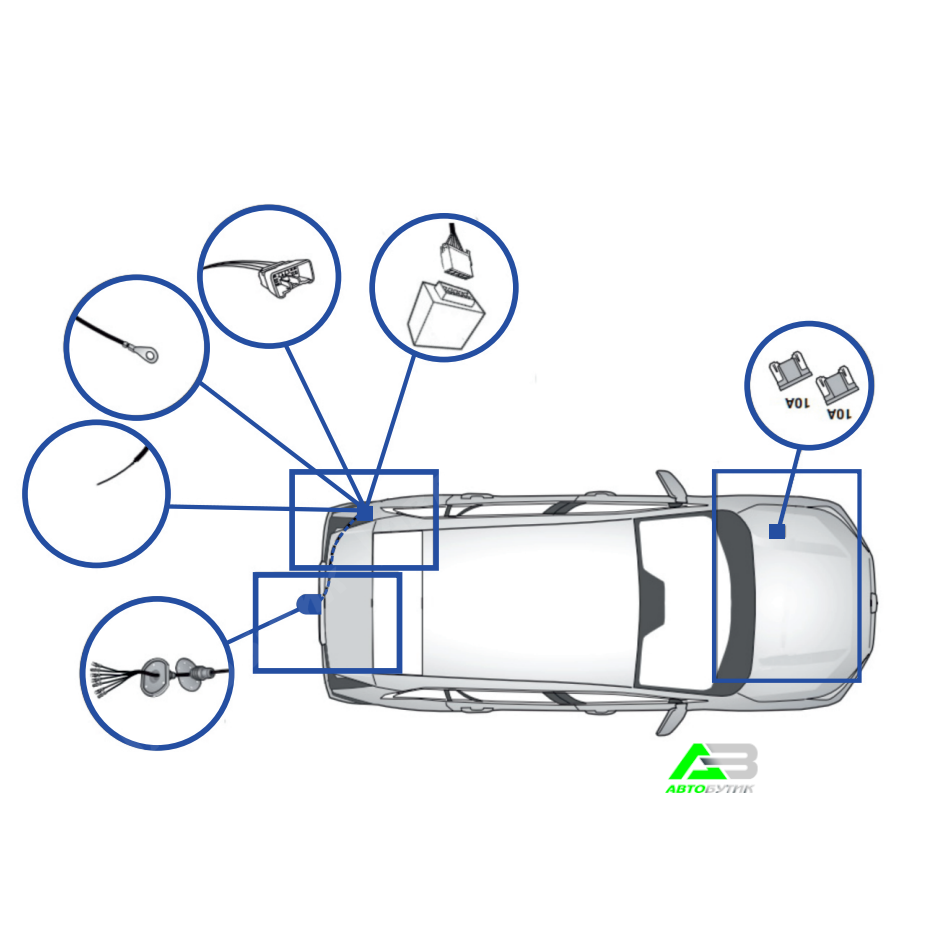 Блок согласования Toyota RAV4 V (XA50) 2018- , арт.TR4-07
