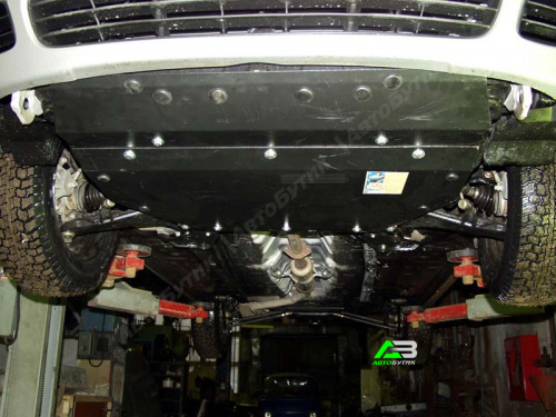 Защита картера двигателя и КПП SHERIFF для Hyundai Grandeur, Сталь 2 мм, арт. 10.0168