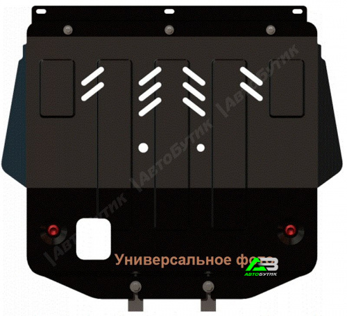 Защита картера двигателя SHERIFF для ГАЗ Соболь, Сталь 2,5 мм, арт. 27.0815