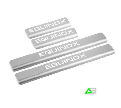 Накладки порогов AutoMAX (4 шт.) Chevrolet Equinox (2020-)