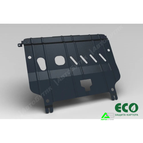 Защита картера двигателя ECO для Kia Rio, Сталь 2 мм, арт. ECO2028020