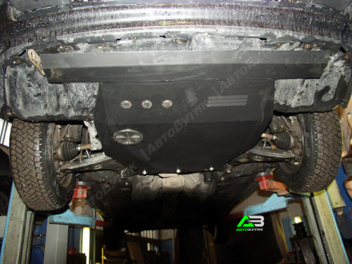 Защита картера двигателя и КПП SHERIFF для Toyota Carina E, Сталь 2 мм, арт. 24.0045