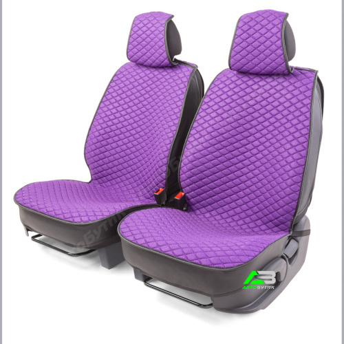 Каркасные накидки на передние сиденья CarPerformance, 2 шт. материал  fiberflax (лен), крупное плете