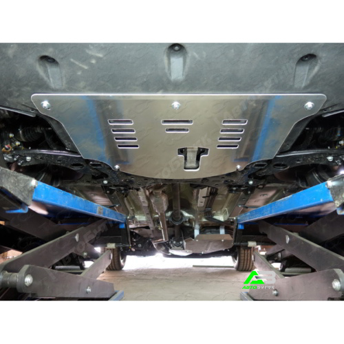 Защита картера двигателя и КПП TCC для Kia Sorento, Алюминий 4 мм, арт. ZKTCC00132